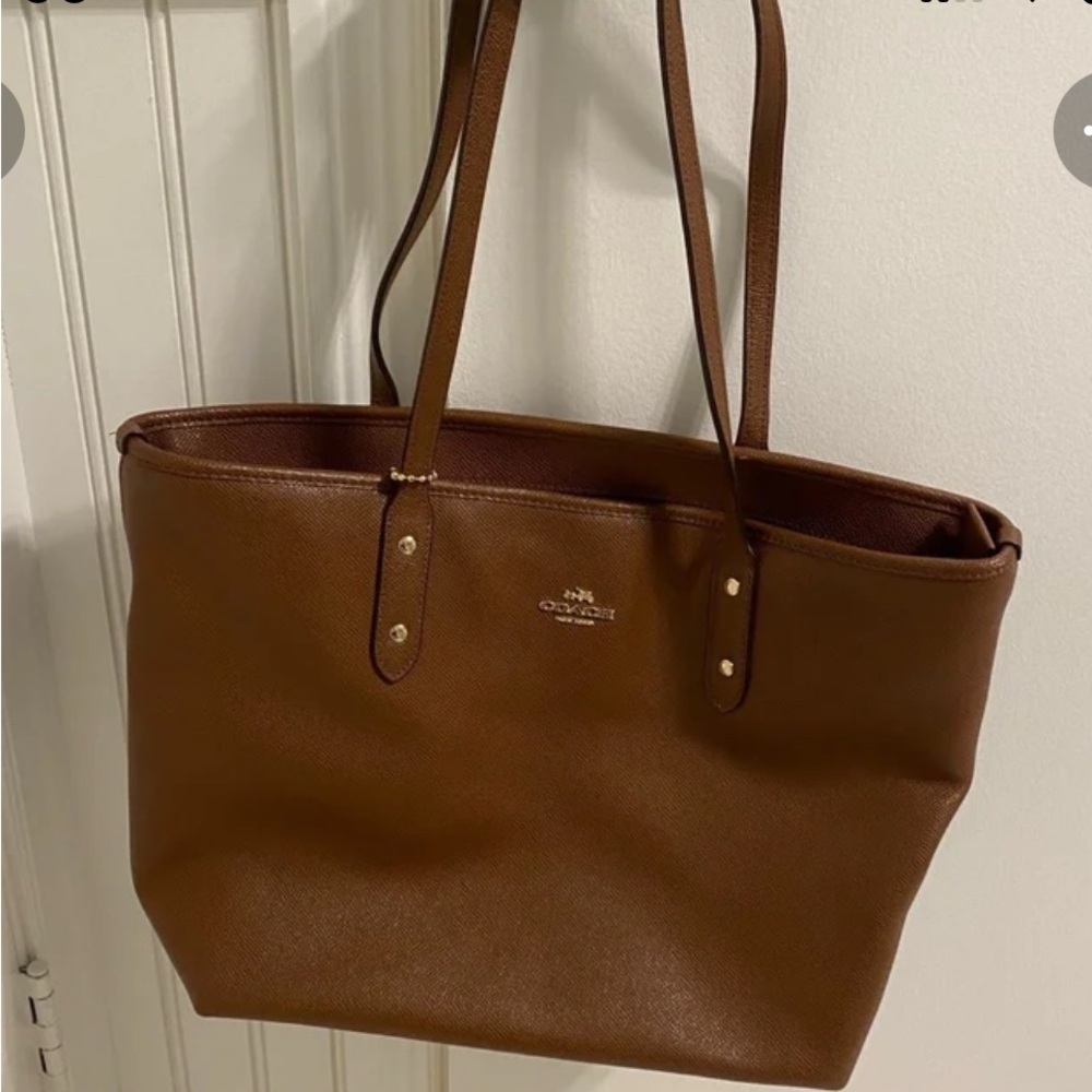 Coach Tan Tote Bag